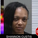 Shannon Custis mugshot