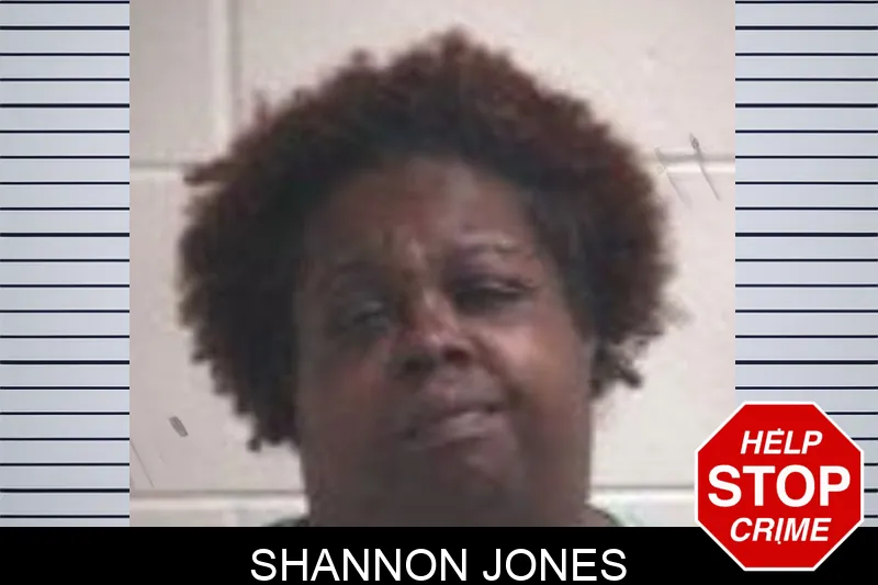 Shannon Jones mugshot