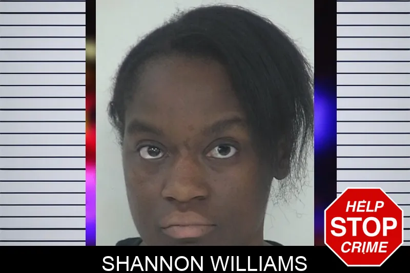 Shannon Williams mugshot