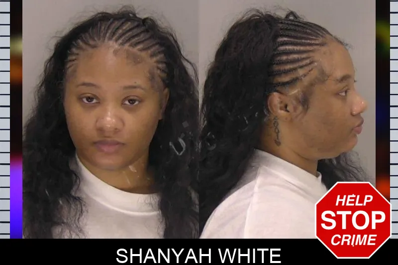 Shanyah White mugshot