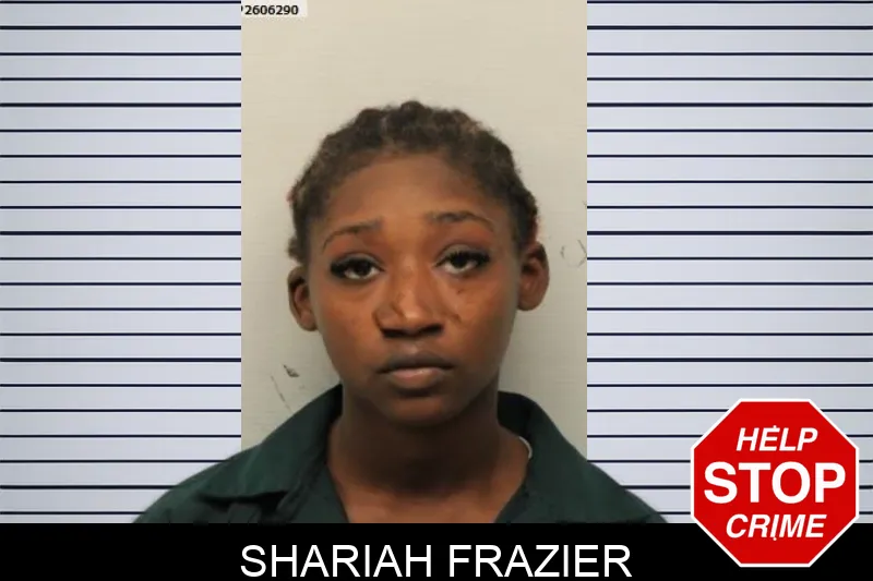 Shariah Frazier mugshot