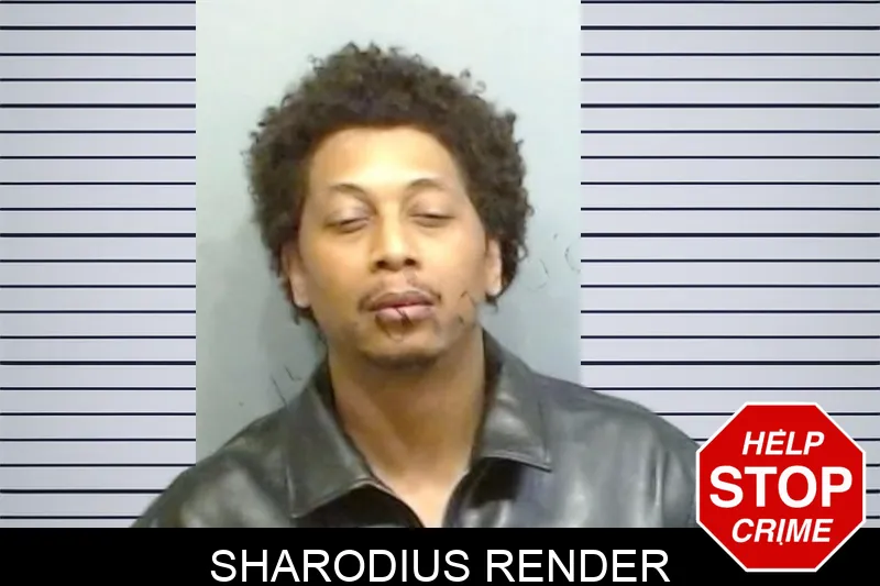 Sharodius Render mugshot – Fulton County , Georgia Sharodius Render mugshot
