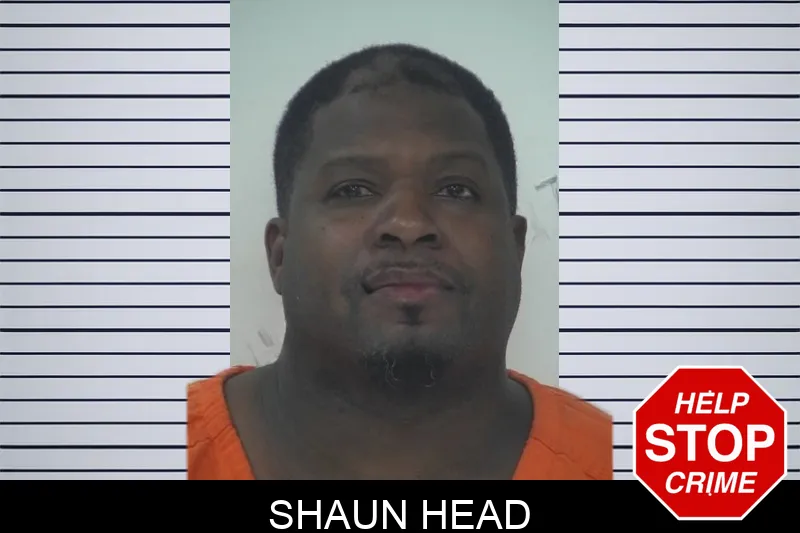 Shaun Head mugshot