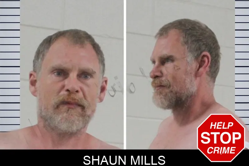 Shaun Mills mugshot