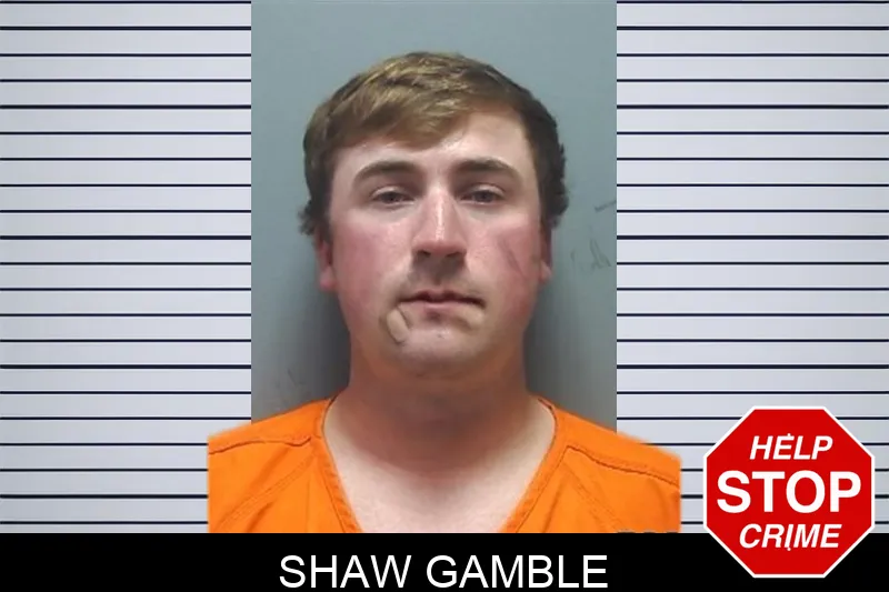 Shaw Gamble mugshot