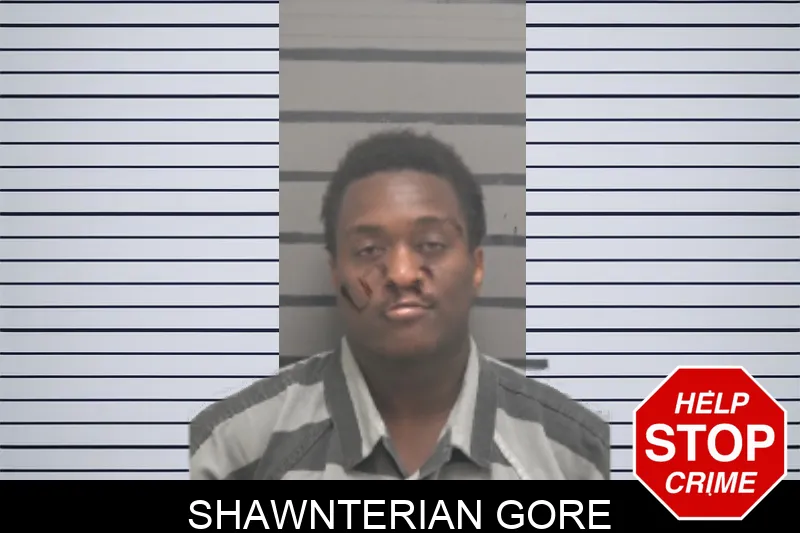 Shawnterian Gore mugshot