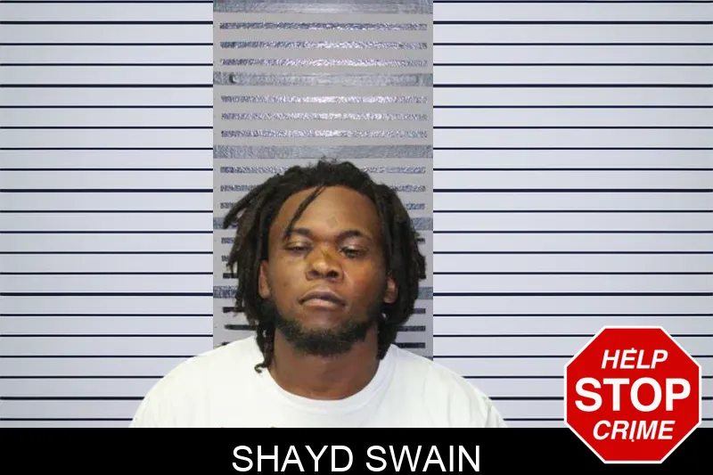 Shayd Swain mugshot
