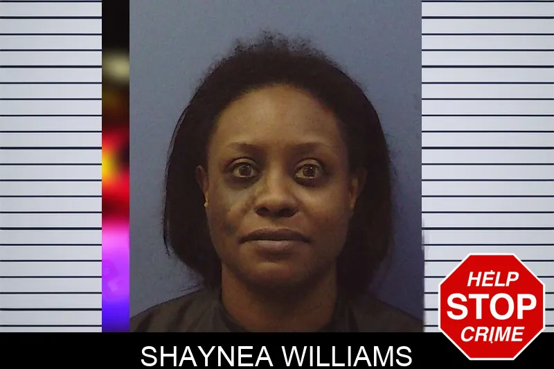 Shaynea Williams mugshot