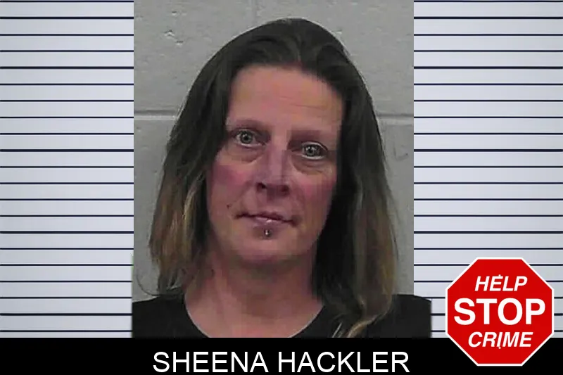 Sheena Hackler mugshot