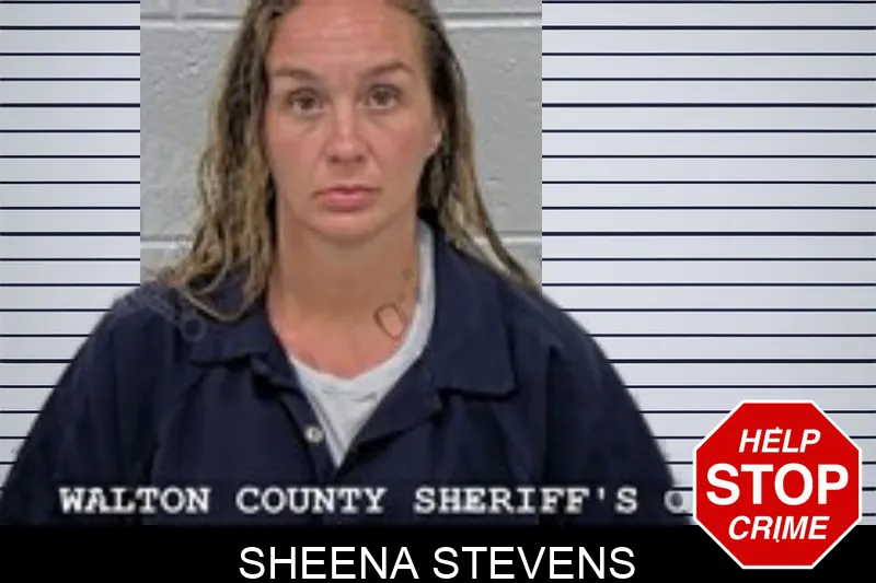 Sheena Stevens mugshot