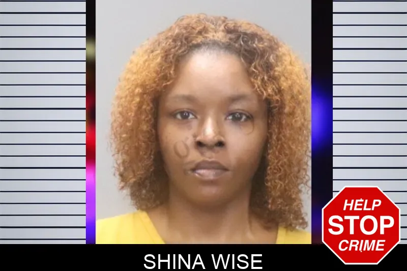 Shina Wise mugshot
