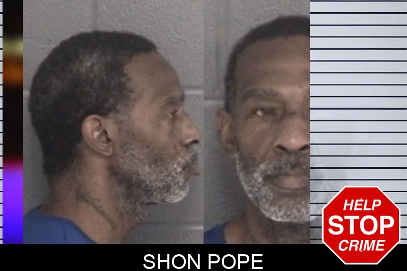 Shon Pope mugshot