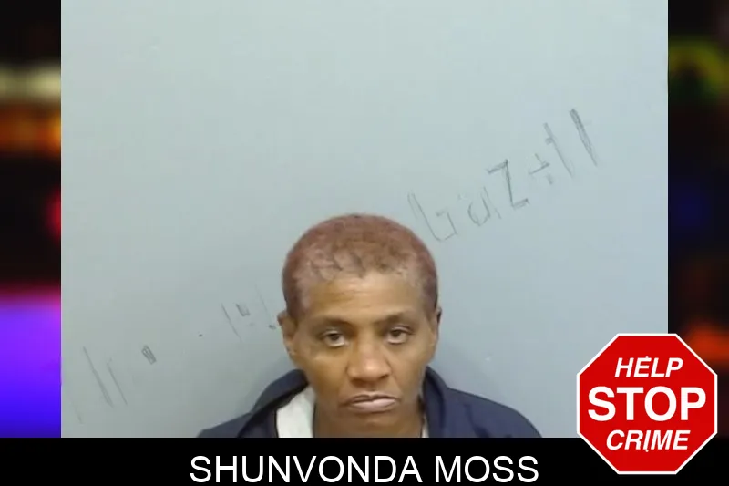 Shunvonda Moss mugshot – Fulton County , Georgia Shunvonda Moss mugshot