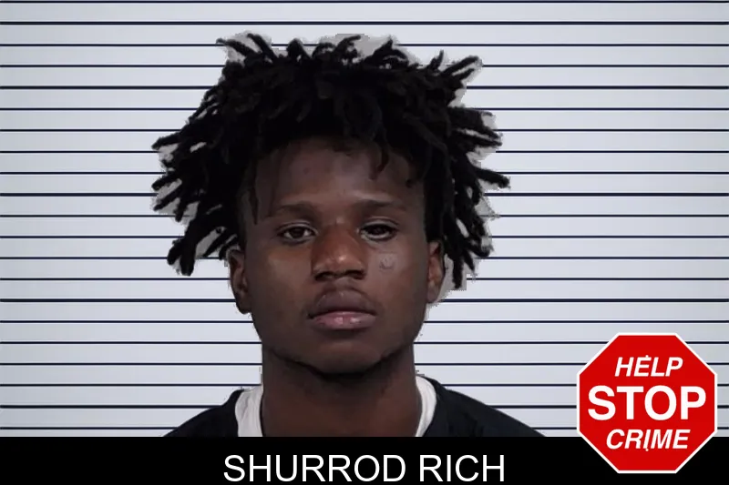Shurrod Rich mugshot