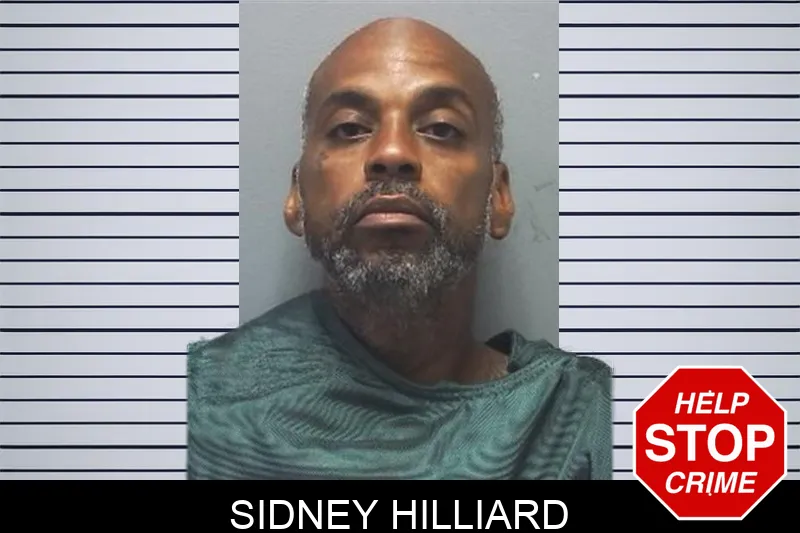 Sidney Hilliard mugshot