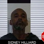 Sidney Hilliard mugshot