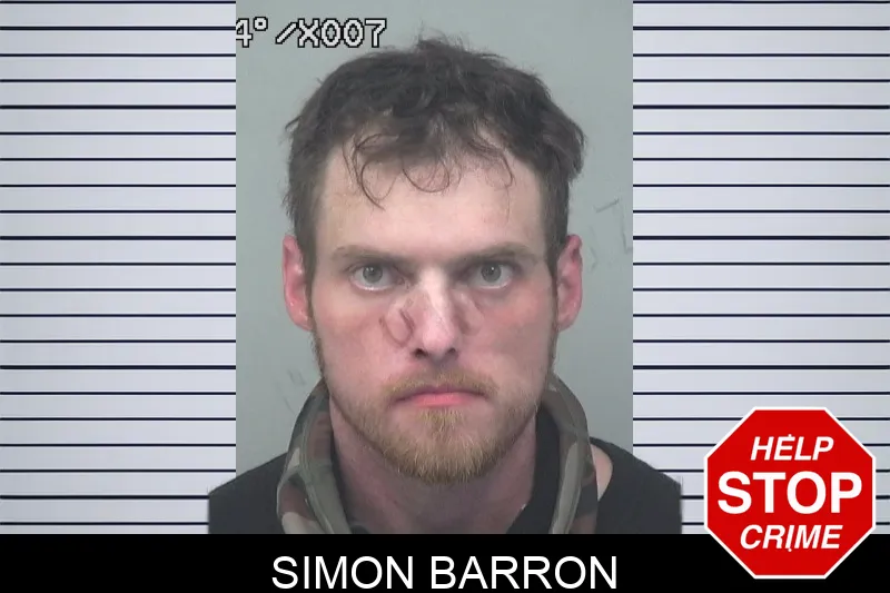 Simon Barron mugshot