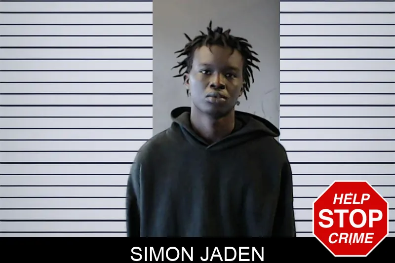 Simon Jaden mugshot