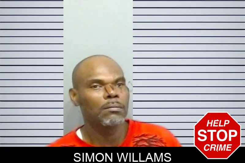 Simon Willams mugshot