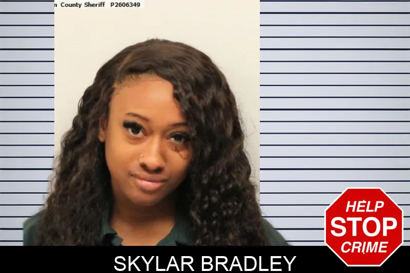 Skylar Bradley mugshot