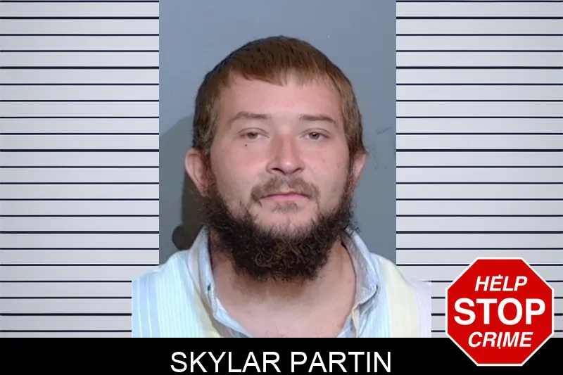 Skylar Partin mugshot