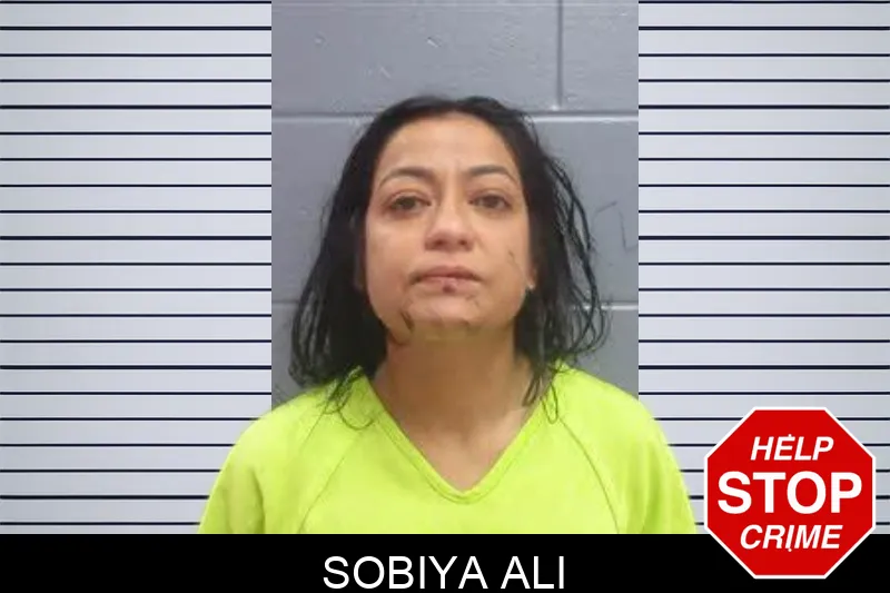 Sobiya Ali mugshot