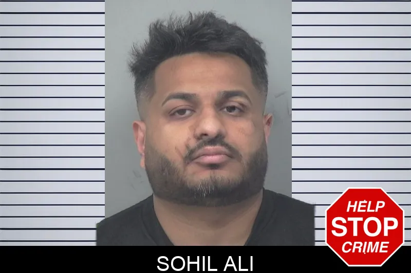 Sohil Ali mugshot