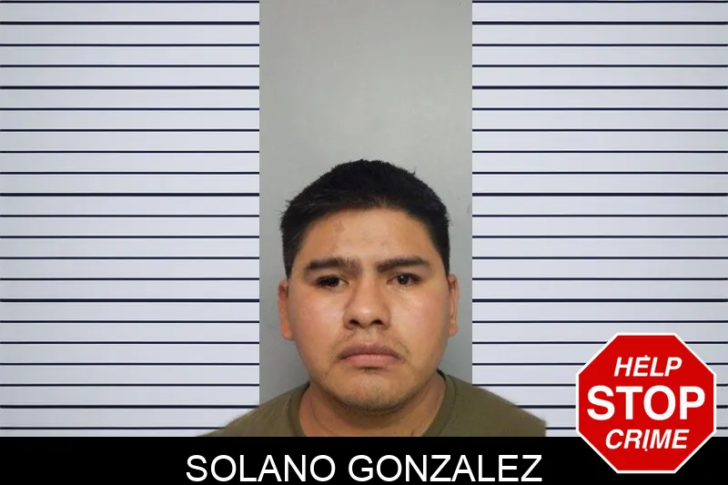 Solano Gonzalez mugshot