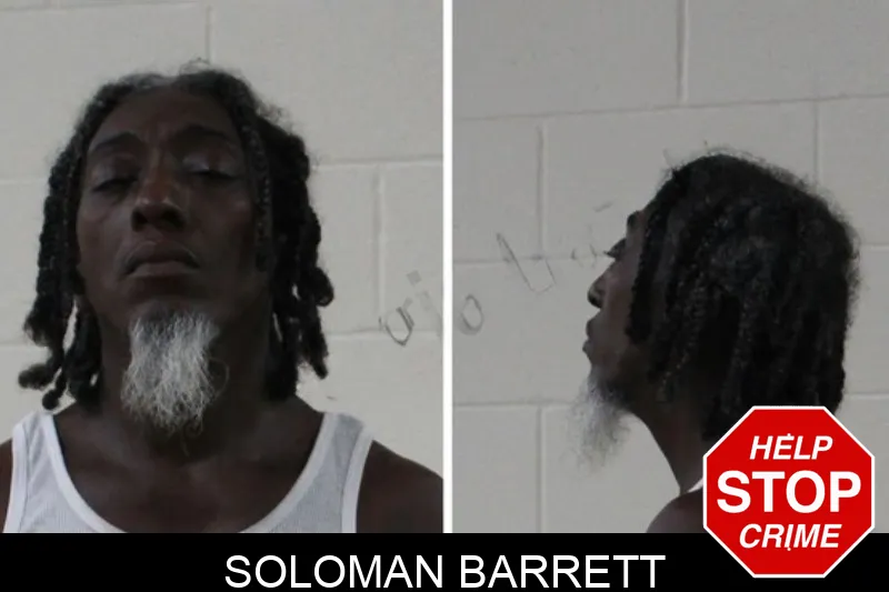 Soloman Barrett mugshot