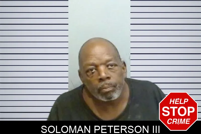 Soloman Peterson III mugshot