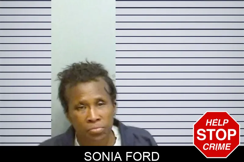 Sonia Ford mugshot