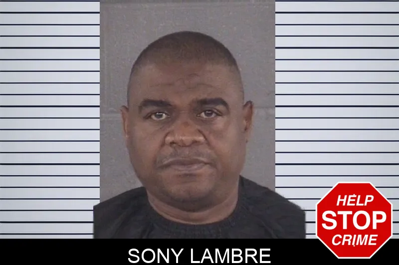 Sony Lambre mugshot