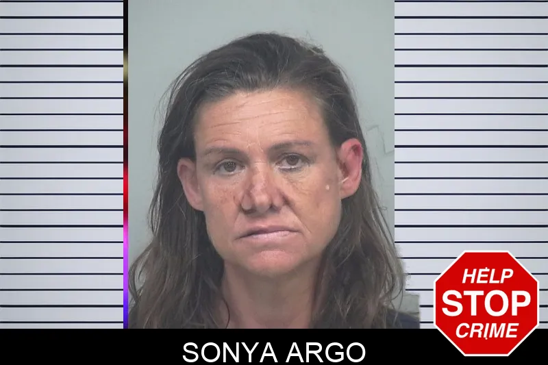 Sonya Argo mugshot