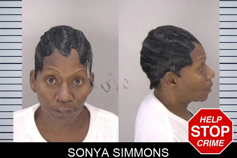 Sonya Simmons mugshot