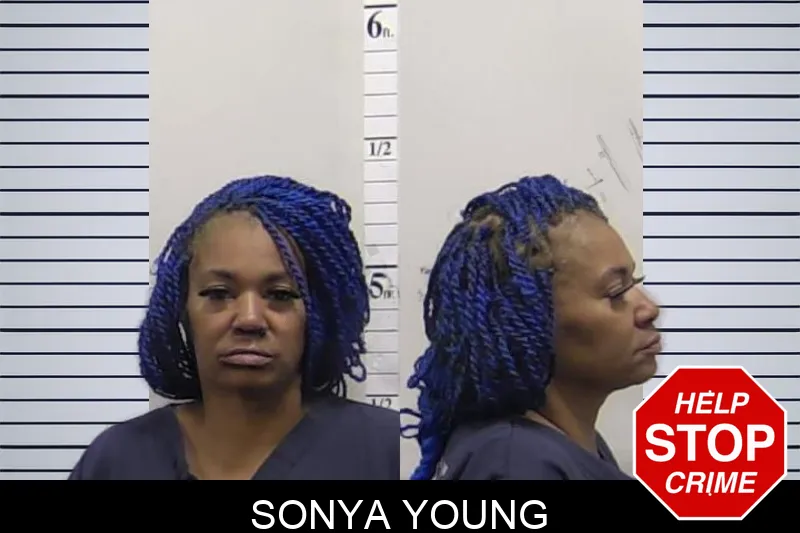 Sonya Young mugshot