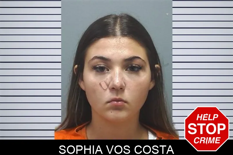 Sophia Vos Costa mugshot