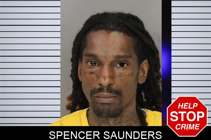 Spencer Saunders mugshot