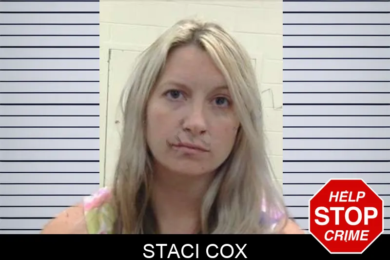 Staci Cox mugshot