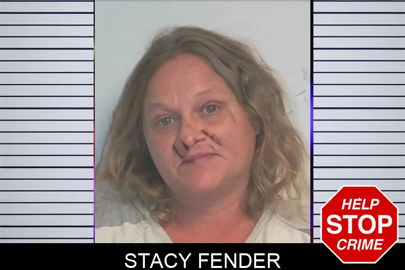 Stacy Fender mugshot