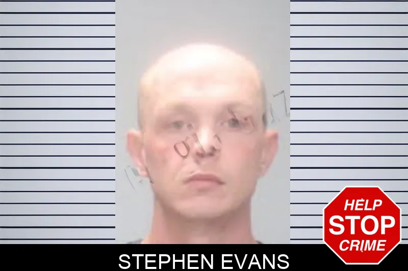 Stephen Evans mugshot