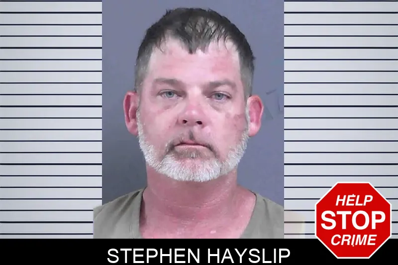 Stephen Hayslip mugshot