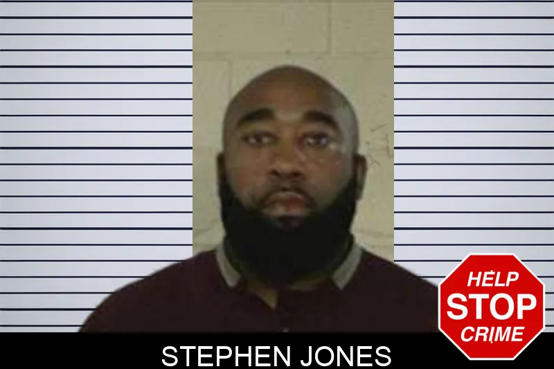 Stephen Jones mugshot