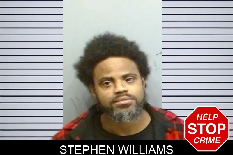Stephen Williams mugshot