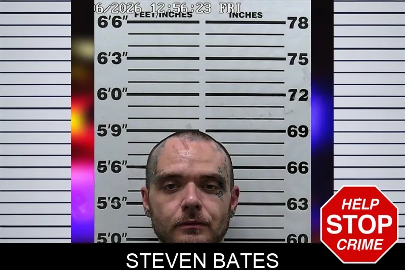 Steven Bates mugshot