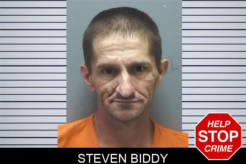 Steven Biddy mugshot