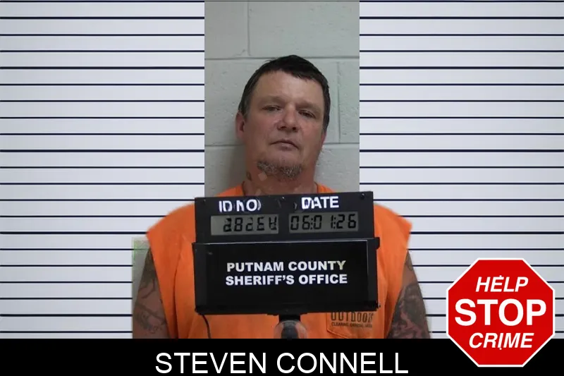 Steven Connell mugshot – Putnam County , Georgia Steven Connell mugshot