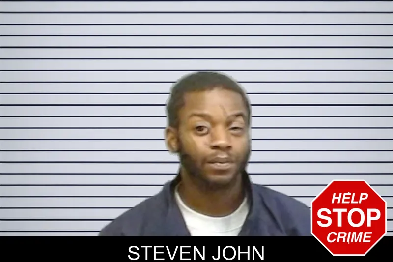 Steven John mugshot