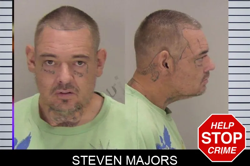 Steven Majors mugshot