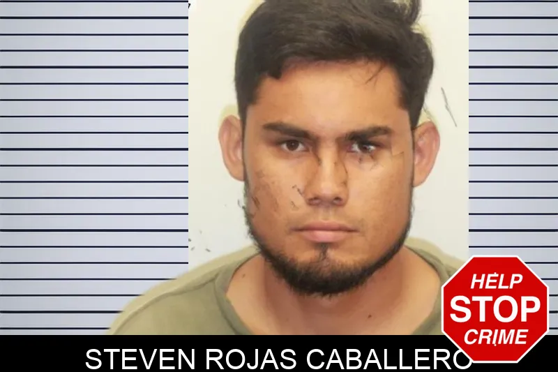 Steven Rojas Caballero mugshot