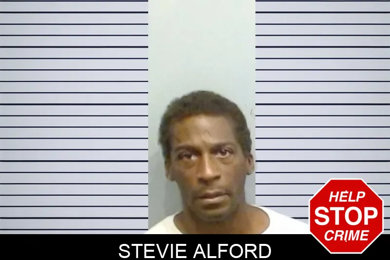 Stevie Alford mugshot